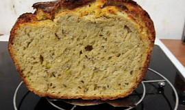 Domácí cibulový chleba