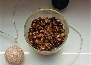 Domácí karamelová granola