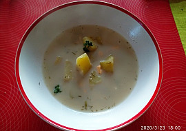 Jemná koprová polévka