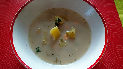 Jemná koprová polévka