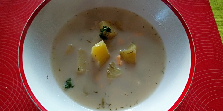 Jemná koprová polévka