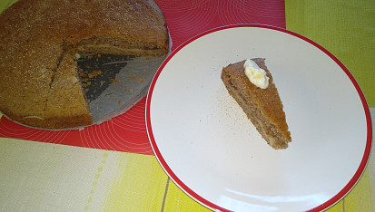 Medové oříškové řezy