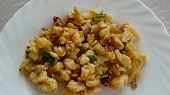 Spätzle s nivou a sušenými rajčaty
