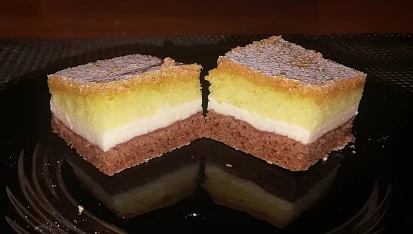 Trojité tvarohové řezy