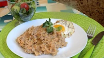 Čočková kaše s kroupami (falešný dhál), základní