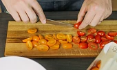 Domácí Arrabbiata z cherry rajčat