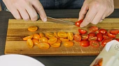 Domácí Arrabbiata z cherry rajčat