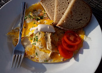 Hermelínová omeleta