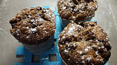 Jemné čokoládové muffiny
