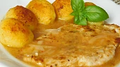 Kuřecí prsa se šťávou z marinády