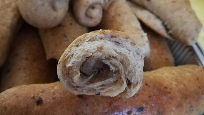 Lázeňské rohlíky, S vicezrnnou smesi