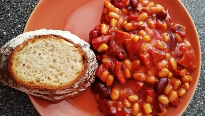 Mexické fazole s chilli