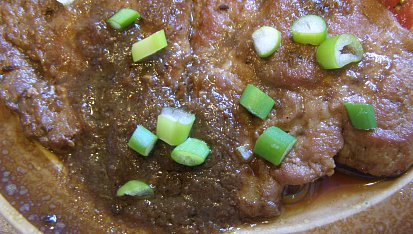 Plátky krkovičky na jablečném chutney (čatní)