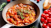 Ratatouille ze cherry rajčat