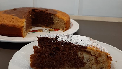 Bábovka s jablkem a Margotkou