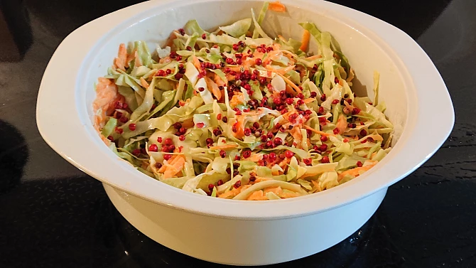 Coleslaw bleskově připravený, Coleslaw ze špičatého zelí