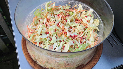 Coleslaw bleskově připravený, Coleslaw ze špičatého zelí