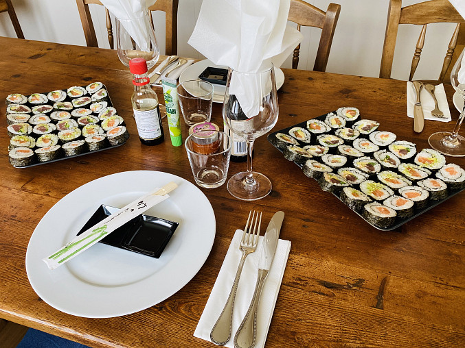 Domácí Maki Sushi, Domácí Sushi