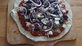 Jehněčí pizza na grilu, Jehněčí pizza