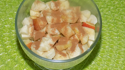 Ovocný jogurt na svačinu