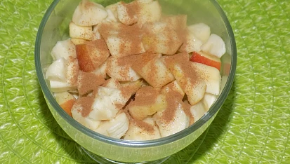 Ovocný jogurt na svačinu