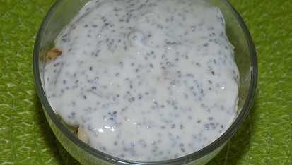 Ovocný jogurt na svačinu