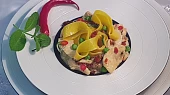 Rajčatovo-feferonková pikantní směs a fettuccine