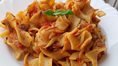 Tagliatelle boscaiola (po česku)