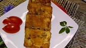 Uzené tofu plněné medvědím česnekem
