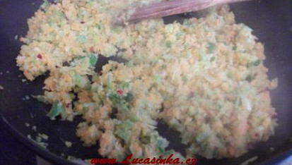 Rychlé ragú (vegetarianska verze), Rozmixovaná zelenina