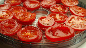 Sušená rajčata v olejové lázni, před sušením