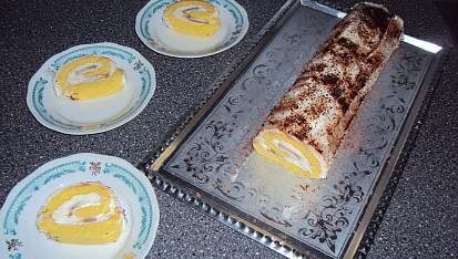 Tiramisu roláda