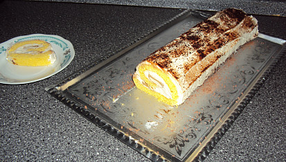 Tiramisu roláda