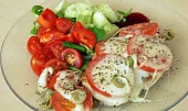 Kuřecí steaky Caprese
