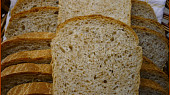 Snídaňový chlebík s grahamovou moukou pečený ve formě, Chlebík 2.