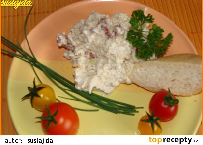 Sýrová pomazánka se sušenými rajčaty