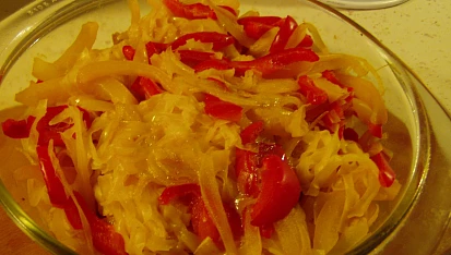 Barevná dietní večeře