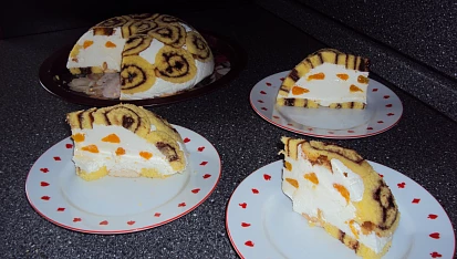 Mandarinková šarlota