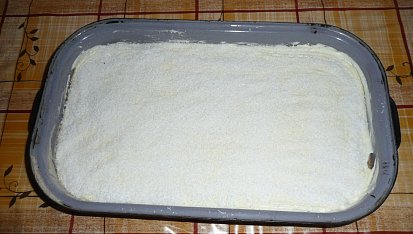 Řezy s tvarohem a kokosem