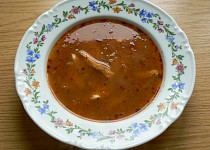 Mánkova rybí polévka na způsob dršťkové