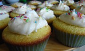 Vanilkové cupcakes