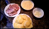 Zapečené brambory se smetanou :)