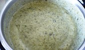 Mangoldová polévka krémová
