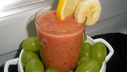 Smoothie s mrkví a ovocem