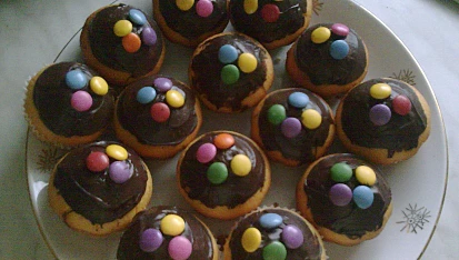 Muffiny s lentilkami