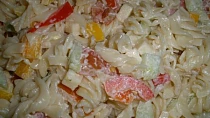 Těstovinový salát-recept