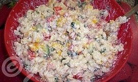 Těstovinový salát-recept