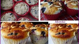 Tvarohové muffiny s rybízem pečené v remosce