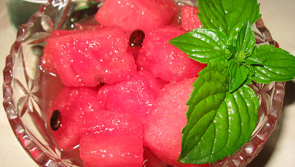 Meloun jako mojito