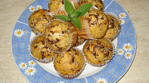 Mátové muffiny